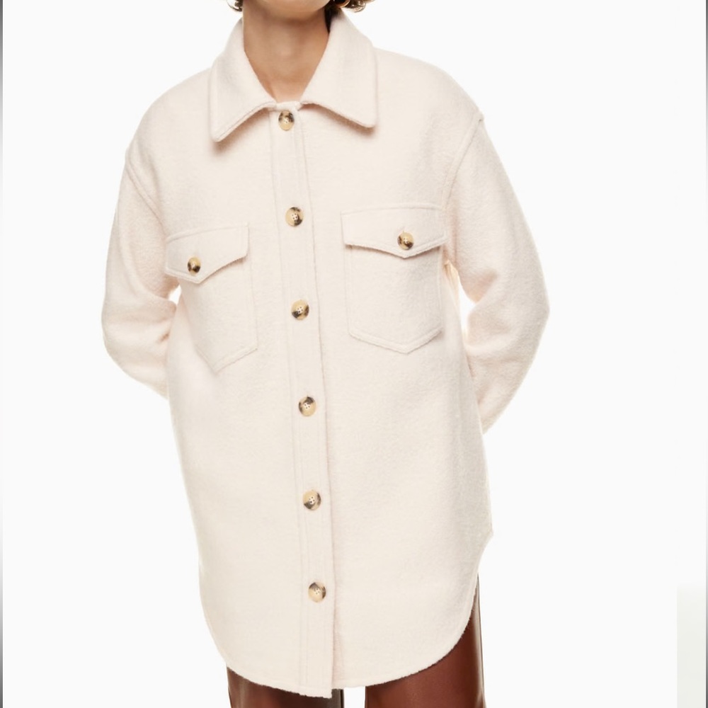 Aritzia Wilfred Free The Ganna Shirt Jacket